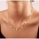 thumbnail image 1 of Collar con nombre personalizado, gargantilla con inicial chapada en oro de 18 quilates, collar con nombre, collar con letras personalizado delicado para mujer y niña, 1 of 5
