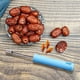 thumbnail image 5 of Descorazonador de frutas de acero inoxidable | Descorazonador de manzanas y dátiles rojos | Mango ergonómico para deshuesar fácilmente | Apto para lavavajillas, 5 of 6