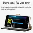 thumbnail image 6 of for iPhone 17 Pro Max Wallet Case with Credit Card Holder,Adjustable Strap Flip Kickstand Magnetic Clasp Protective Phone Cover,Black,iPhone 17 Pro Max-6.9", 6 of 8