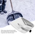 thumbnail image 2 of Metal Litter Scooper Mud Shovel Snow Cleaning Shovel Garden Shovels Planting Snow Shovel Driveway, 2 of 3