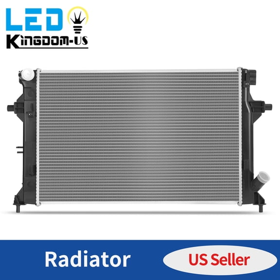 LEDKINGDOMUS Radiator for 2016-2020 Hyundai Elantra/2018-2020 Elantra GT 2.0L 4-Cylinder, OEM# 25310F2000 (HY3010213, Direct Fit)