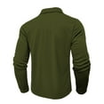 thumbnail image 4 of VJATTWR Men's T-Shirts Long Sleeve Crew Neck Classic Fit Tee Regular Big & Tall S-3Xl Workout Breathable Casual Menswear Tops Streetwear Solid Xl, 4 of 4