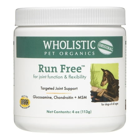 Wholistic Pet Organics Run Free Dog Supplement Oz Wholistic Pet Organics Run Free Dog Supplement Oz
