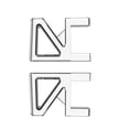 thumbnail image 2 of 1 Pair Horizontal Stand Gaming Accessories Mount Base for UHD DE Bracket Holder Game Console Mount Bracket Base, 2 of 9