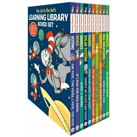 The Cat in the Hat's Learning Library Boxed Set: Includes 10 Fun Nonfiction Books from Dr. Seuss! (Hardcover)