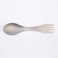 thumbnail image 1 of USHOBE 1Pc Streamlined Portable Titanium Spork for Camping and Outdoor Activities Silver, 1 of 8