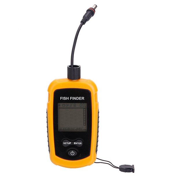 100M Echo Fish Sounder 45 grados Sonar Detector de pesca para pesca en río oceánico