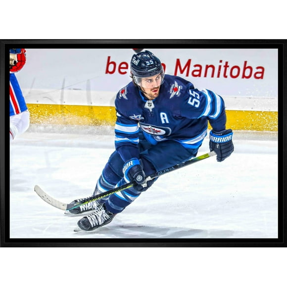 Frameworth Mark Scheifele 20x29 Canvas Framed Jets Action