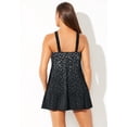 thumbnail image 2 of Swimsuits for All Women's Princess Seam Swimdress, 2 of 4