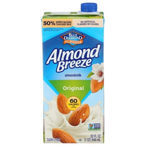 Blue Diamond Original Almond Breeze 32 fl oz Pack of 2