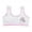 Pink, variant on AVAIL Girls' Cami Crop Training Bra, Cotton Breathable Kids Sport Bralette