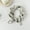 White, variant on Elegant Personalized Scarf, Solid Color Scarf Thin Chiffon Scarf Versatile Square Decorative Scarf (Off White)