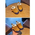 Kuegmeu Toddler Baby Snow Nonslip Boots Winter Shoes Boys Girls Cold Weather Baby Faux Fur