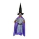 thumbnail image 2 of Colgante de Halloween,Bruja animada colgante con ojos parpadeantes,Bruja parlante animada colgante de Halloween,Decoración de Halloween: Bruja parlante simulada,Laberintos aterradores, 2 of 9