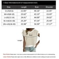 thumbnail image 6 of Cap Sleeve Tops for Women Striped Sweater Vest Casual Crew Neck Loose Knitted Lightweight Trendy Vest Pullover Sweater Tops Alsol Lamesa, 6 of 6