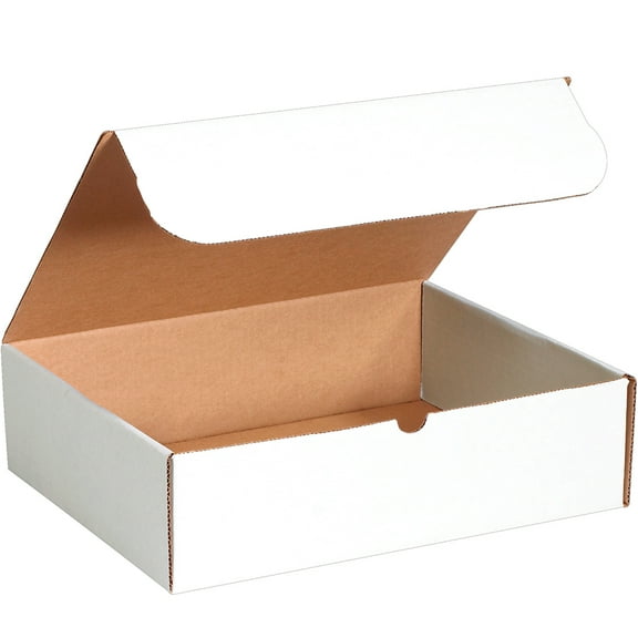 Box Partners Lit.Mailers,14.25x11.25x4,White,50/BDL - BXP M14114
