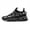 Black, variant on GHFKKB Sport Running Shoes for Mens Mesh Breathable Trail Runners Fashion Sneakers