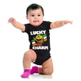 thumbnail image 4 of PACMAN Saint Paddys Lucky Charm Romper Boys or Girls Infant Baby Brisco Brands 12M, 4 of 7