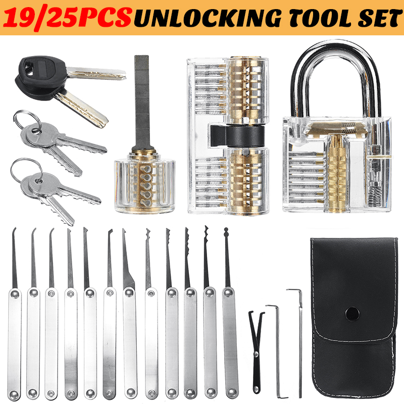 Unlocking Locksmith Practice Lock Pick Key Extractor Padlock Lockpick Tool Kits Walmart Canada