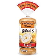 2pcs Plain Bagels, 6 ct, 20 oz