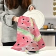 thumbnail image 6 of GZHJMY Watermelon Kitchen Dish Towel 6 Pack, Soft Absorbent Dishcloths Reusable Hand Towel Washable Tea Towels for Home Kitchen Bar Table Decor, 28 x 18 Inch, 6 of 7