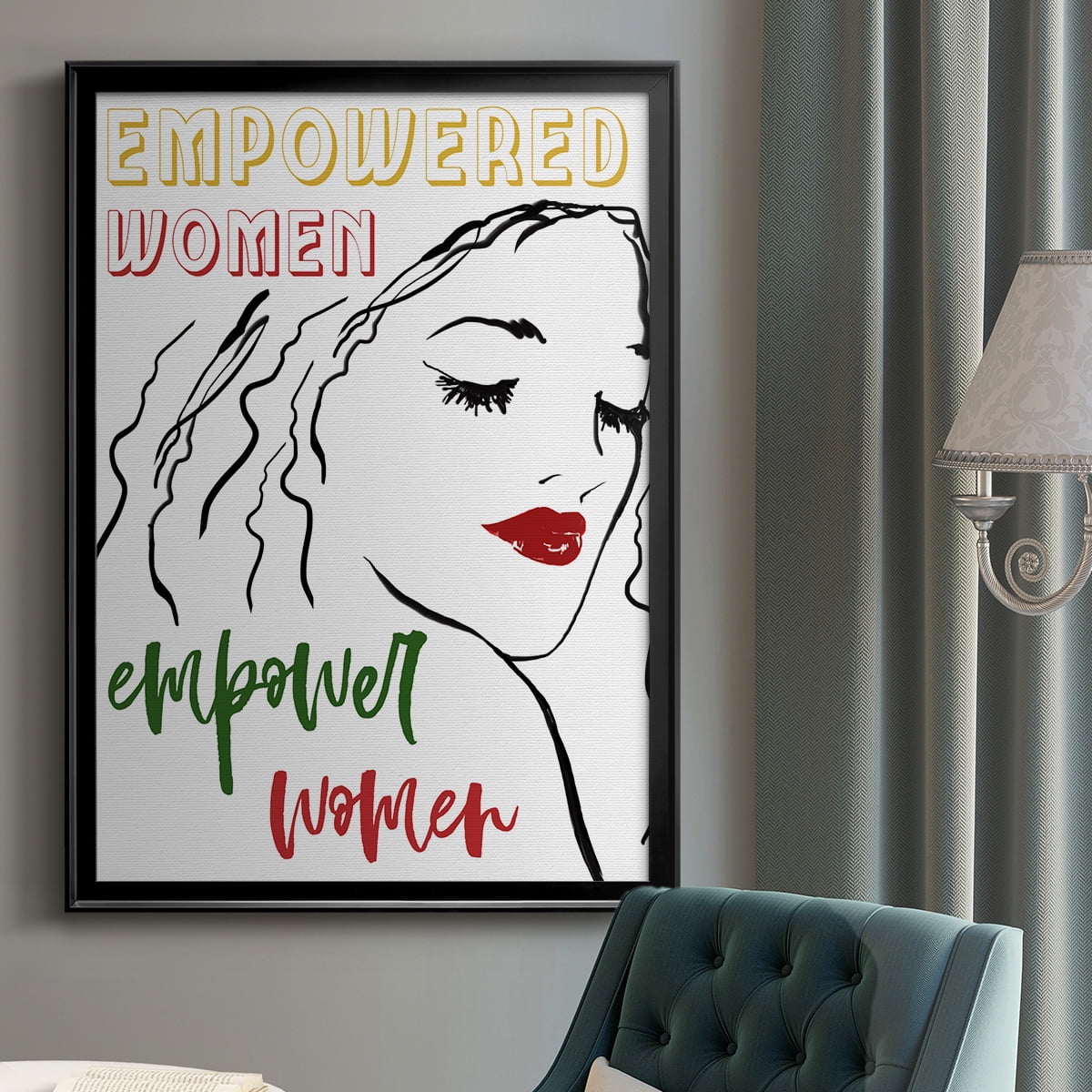 Empowered Women Premium Classic Framed Print - Ready to Hang