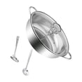 thumbnail image 3 of mmirethe Divided Hot Pots Hot Pot With Divider Shabu Shabu Pot Durable Cooking With Easy To Clean Stainless Steel, 3 of 6