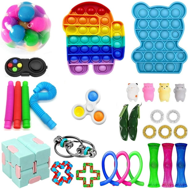 TheFound Sensory Toys Set Decompression Toy Kit for Children, ADD, ADHD,  OCD 