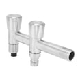 thumbnail image 4 of Robinet d'Eau en Acier Inoxydable, Résistant à la Rouille avec Couvercle Décoratif pour Balcon pour Salle de Bain pour la Maison, 4 of 8