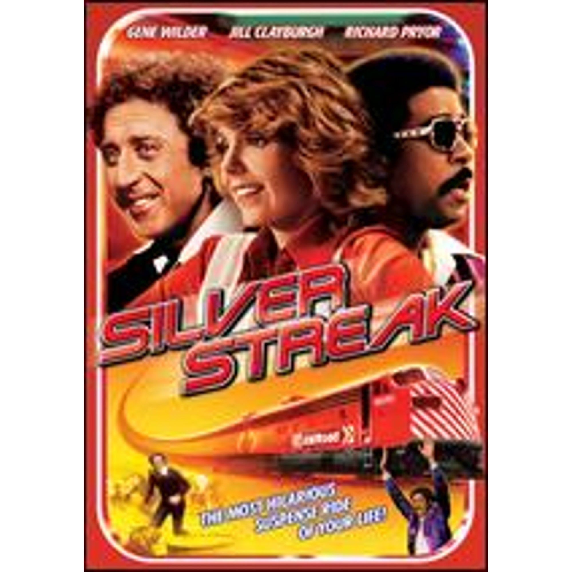 Fox Video Silver Streak DVD - Hilarious Comedy Adventure Starring Gene  Wilder, Jill Clayburgh, Richard Pryor - Walmart.com, image size:2000x2000