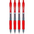 thumbnail image 3 of Bolígrafos de gel PILOT G2 punta fina tinta roja, paquete de 4, 3 of 9
