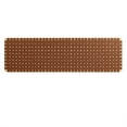 thumbnail image 3 of Sparta Weave Wall-Mount Vegan Leather King Headboard in Natural Brown, 3 of 7