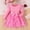 F-346Pink, variant on ZHOGXU Big Kids Girls Dress Long Sleeve Round Neck Butterfly Design Mesh Comfortable Stylish Dresses For Party And Daily Wear Pink 2-3 Years