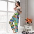 thumbnail image 6 of Picia Construction Machinery Womens Soft Woven Cotton Elastic Waistband Sleep Pajama Pant Lounge Sleep Pant With Pockets And Drawstring-XX-Large, 6 of 9