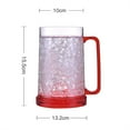 thumbnail image 3 of SUNSIOM 450ml Frozen Beer Mug, Colorful Double Wall Cup for Summer BBQ Party, 3 of 4