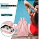 thumbnail image 4 of Mochila de Gimnasio de Gran Capacidad para Mujer con Compartimento para Zapatos y Bolsillo Impermeable, Mochila Deportiva de Viaje de Nailon Resistente Al Agua de 35 L, Mochila Plegable para Fitness,, 4 of 7
