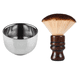 thumbnail image 1 of Brocha Para Afeitar Barber Madera color cafe, 1 of 4