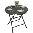 thumbnail image 1 of Outsunny Foldable Outdoor Dining Table, Patio Dining Table, Dark Grey, 1 of 10