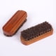 thumbnail image 4 of Moyic Ropa zapato madera cepillo pulido cuero suave pulido limpieza cepillos polvo suciedad escombros abrigo bota bolsa muebles Suministros de limpieza para el hogar Rojo marrón, 4 of 6