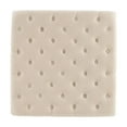thumbnail image 3 of Aubrey Natural Square Tufted Ottoman, 3 of 5