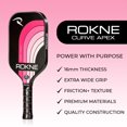 thumbnail image 4 of ROKNE Curve Apex Pickleball Paddle (Bubblegum), 4 of 6