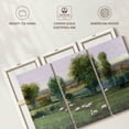 thumbnail image 6 of Elephant Stock Field Of Sheep I Wall Art - Horizontal Multi Panel Canvas - Living Room Wall Decor - Nature Multi Panel - Green And Purple Decor By Tim O'toole - 33" x 20", 6 of 8