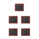 thumbnail image 1 of Monstrate Alfombrilla antiadherente para hornear -40 a 230 ℃ Herramienta de fabricación resistente a altas temperaturas Hoja de horno de silicona Type2 NO2 Monstrate CBP158785, 1 of 4