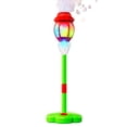 thumbnail image 4 of Light-Up Bubbles Street Lamp Machine with Music, DIY Assembly, Remote Control Outdoor Activity, Glowing Bubble Maker, Backyard Party, Festival Summer Fun, Requires 3 AA Batteries Not Included, 4 of 9