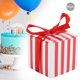thumbnail image 5 of Caja de regalo para recuerdo de boda caja de regalo para recuerdo de papel de alta calidad decoración del hogar a rayas de estilo europeo para almacenamiento de regalos de Amonsee Otros, 5 of 8