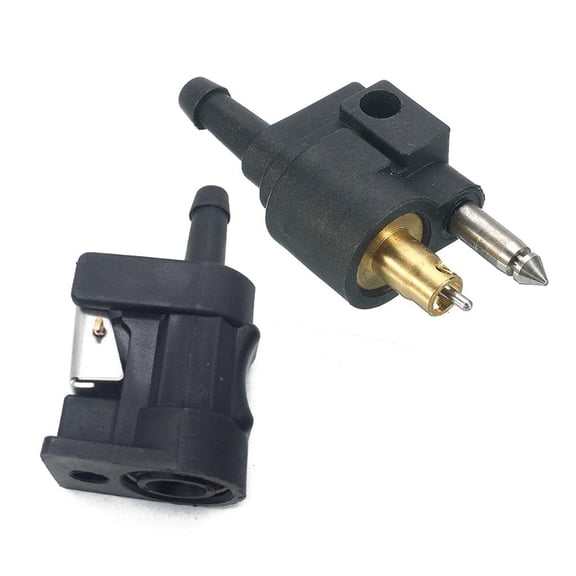 Yammee 1/4" 6mm Fuel Line Quick Connector Motorcycle Hose Coupler Joint Accessories for Yamaha Outboard Motor