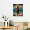 thumbnail image 3 of Nawypu  Motivational Quote Canvas Wall Art Mindset is Everything Lion Painting for Bedroom spirational Entrepreneur Office Painting Quotes on Canvas for Office Framed, 3 of 5