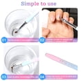 thumbnail image 5 of 8pcs/set nail art pen brush painting line flower drawing uv gel manicure tool, 5 of 6