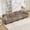 Brown, variant on FFZ 4-Seater Chenille Cloud Sofa with Pom-Pom Trim and 4 Pillows, Beige