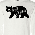 thumbnail image 4 of Inktastic West Virginia Black Bear Silhouette Long Sleeve T-Shirt, 4 of 5